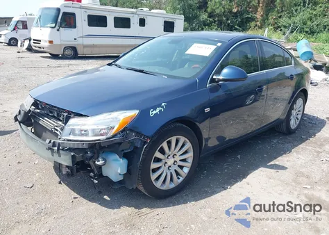 2011 Buick Regal Cxl Russelsheim from USA, damaged, VIN W04GP5EC5B1076802